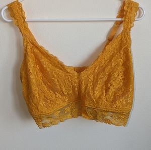 NWOT burnt yellow Bralette